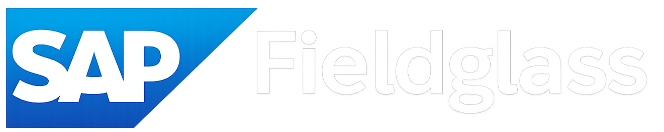 Logo Fieldglass weiss