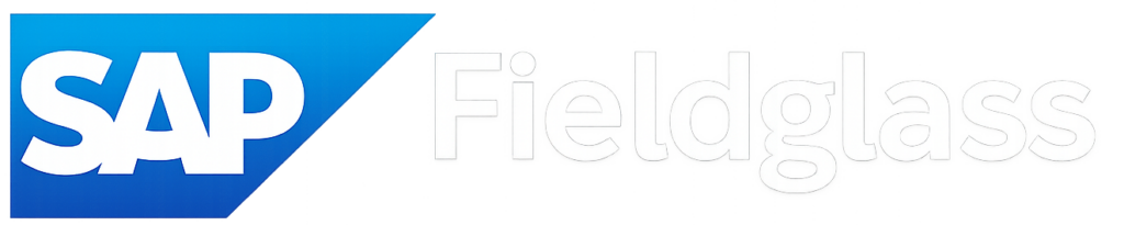 Logo Fieldglass weiss